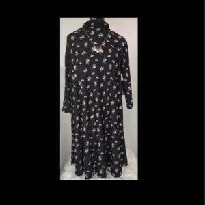 Dress NWT 2X French Atmosphere includes necklace pit-pit=20” length=38” C2883